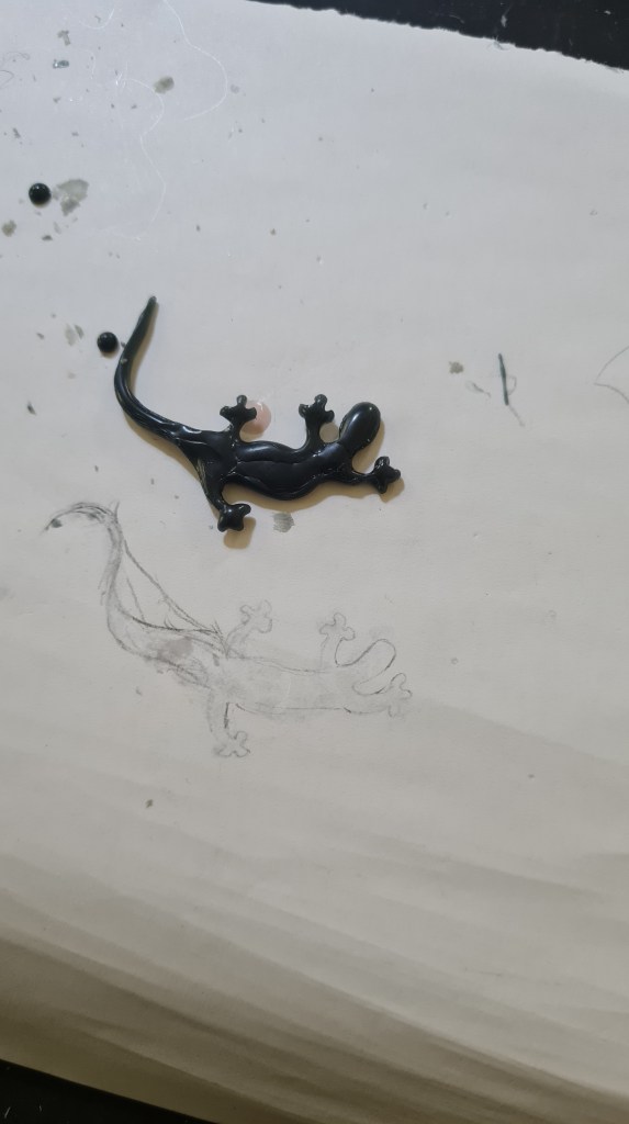 CIONDOLO GEKO . WORKSHOP CREATIVI